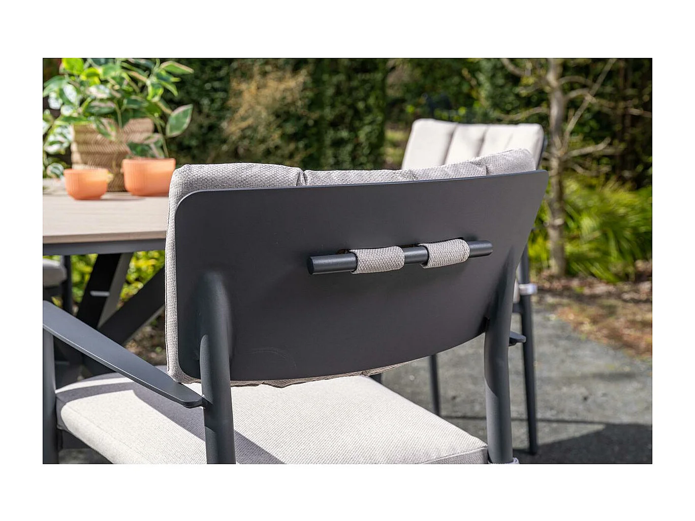 Chaise de jardin Garden Impressions Dane sable du désert - 2 pièces