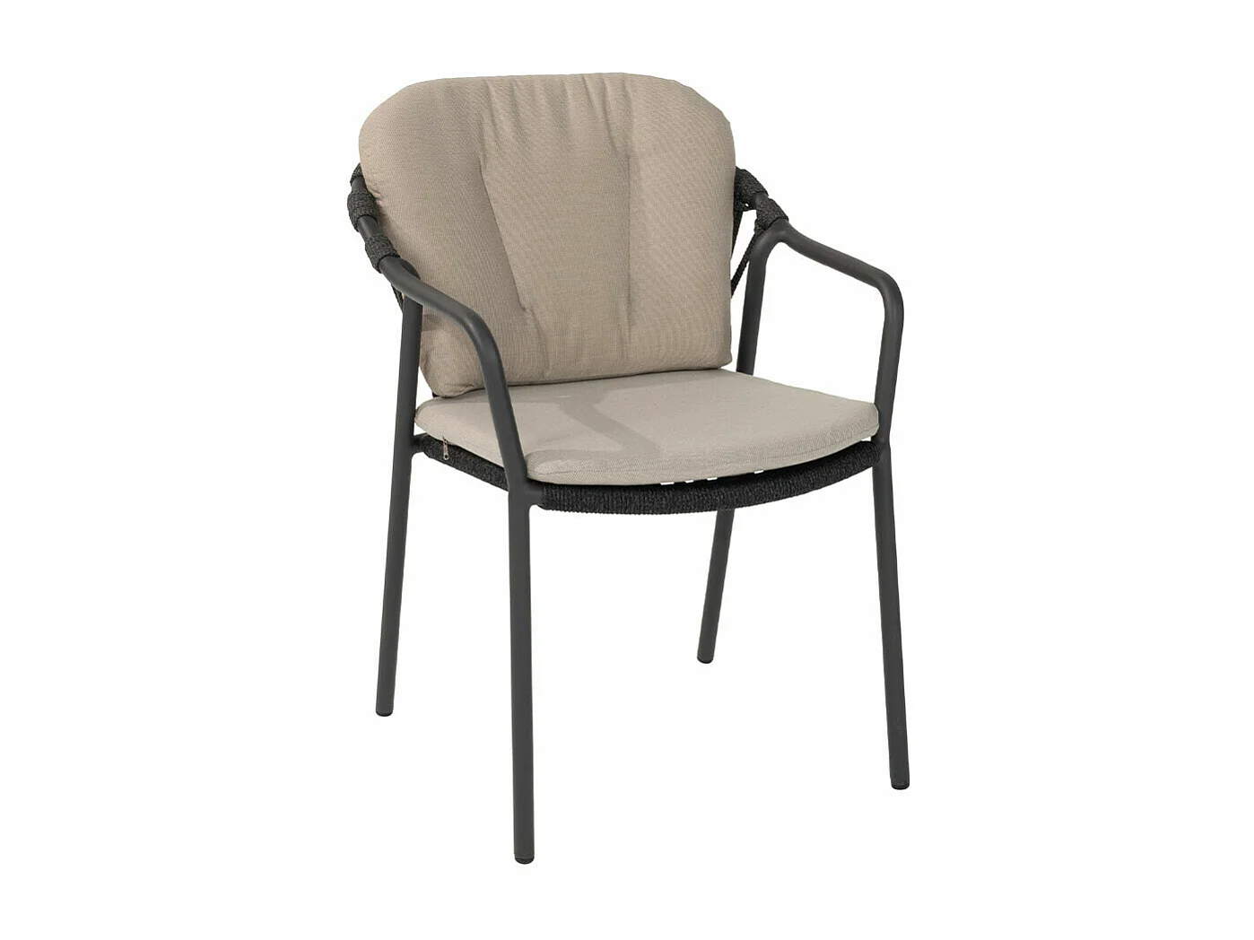 Chaise de jardin empilable Taste by 4 Seasons Manitoba - anthracite