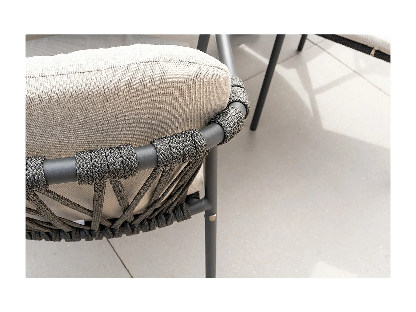 Chaise de jardin empilable Taste by 4 Seasons Manitoba - anthracite