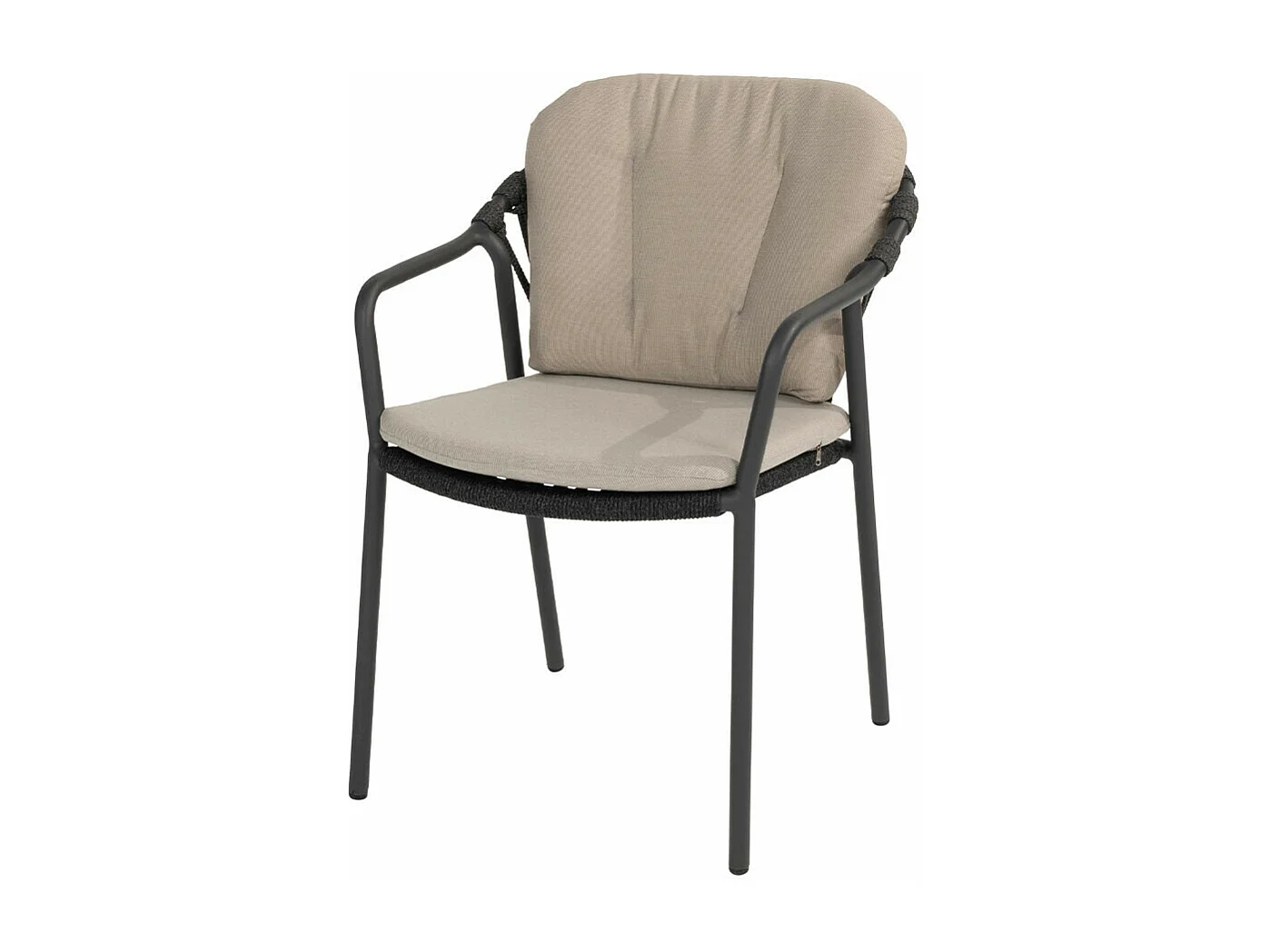 Chaise de jardin empilable Taste by 4 Seasons Manitoba - anthracite