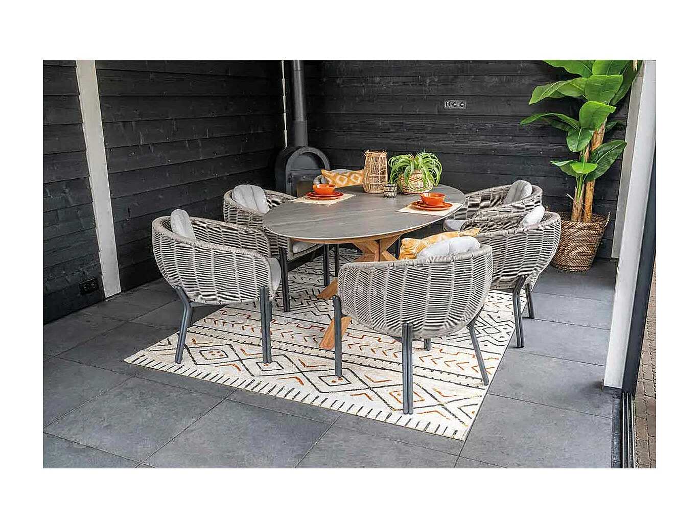 Garden Impressions chaise de jardin Padula taupe