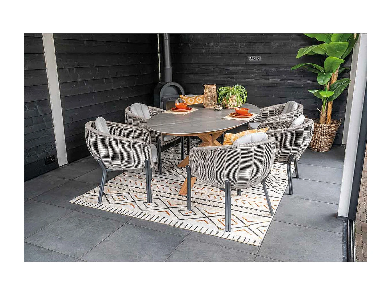 Garden Impressions chaise de jardin Padula taupe