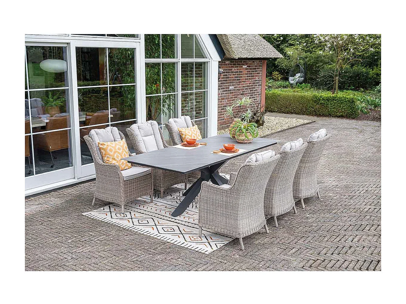 Garden Impressions Marbella tuinstoel - desert sand