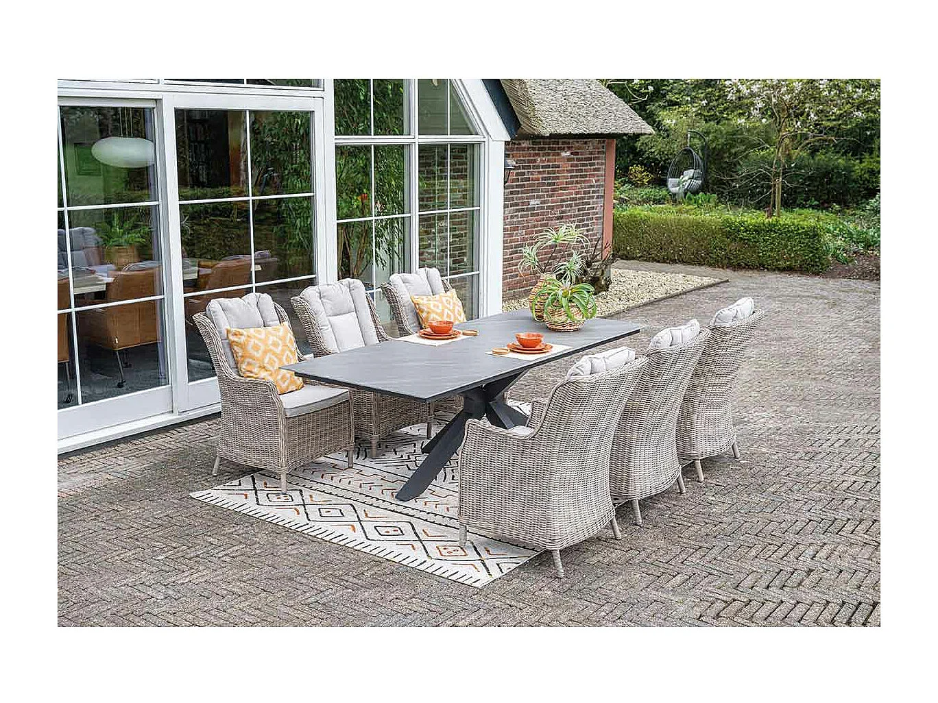 Garden Impressions Marbella tuinstoel - desert sand