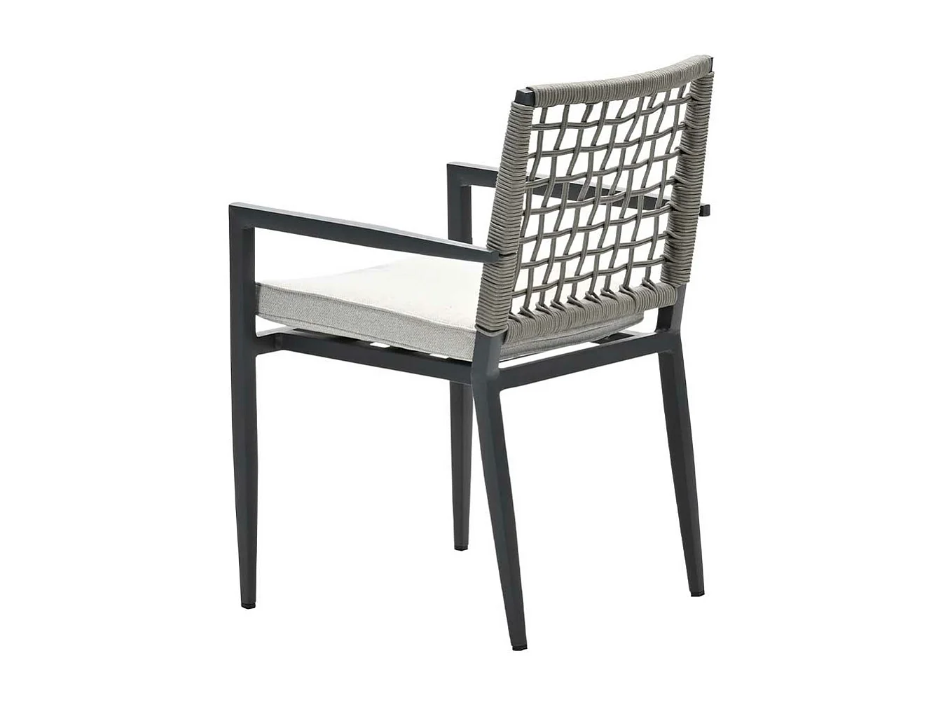 Chaise de jardin Garden Impressions Burela taupe - 4 pièces