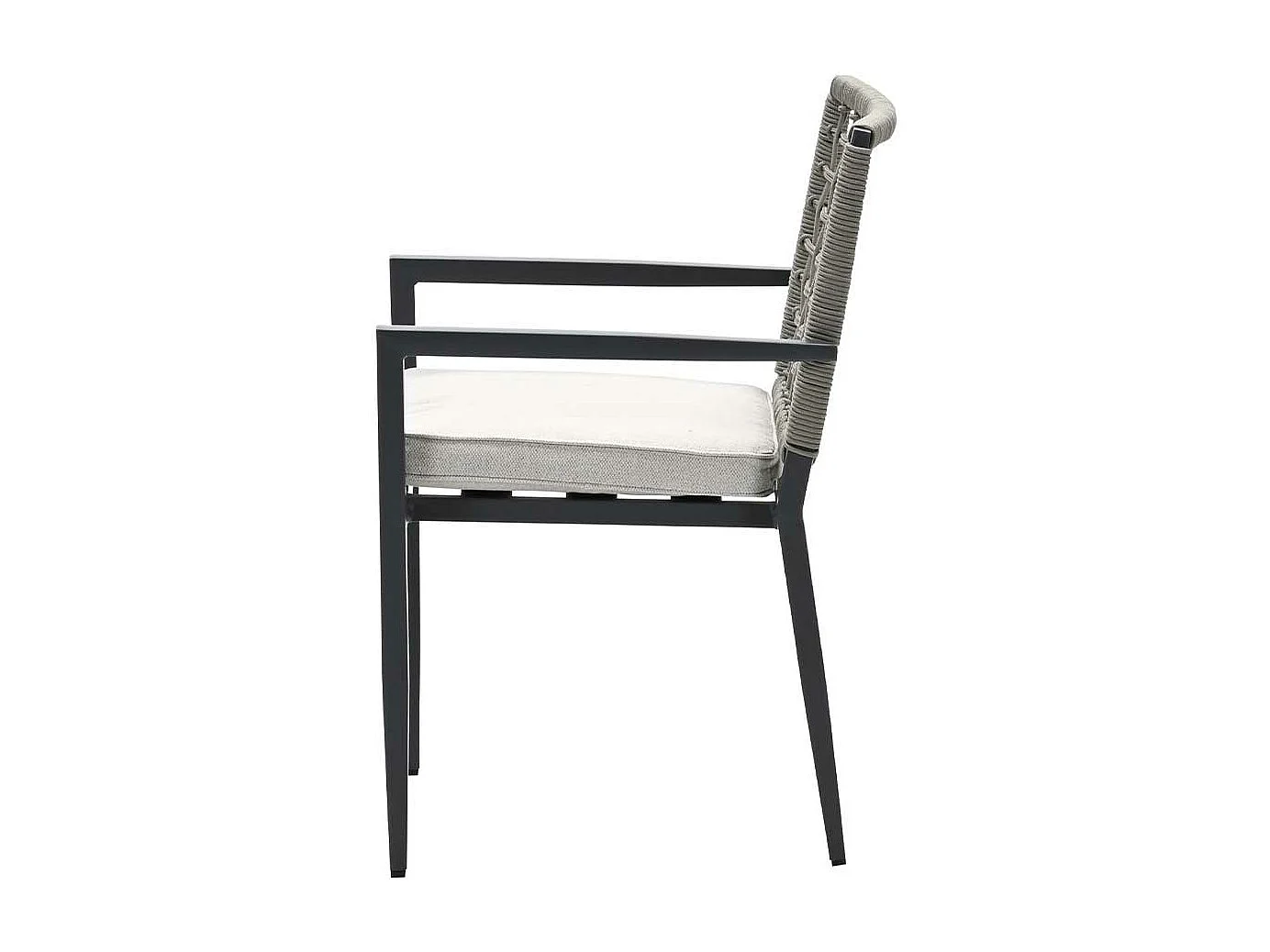 Chaise de jardin Garden Impressions Burela taupe - 4 pièces