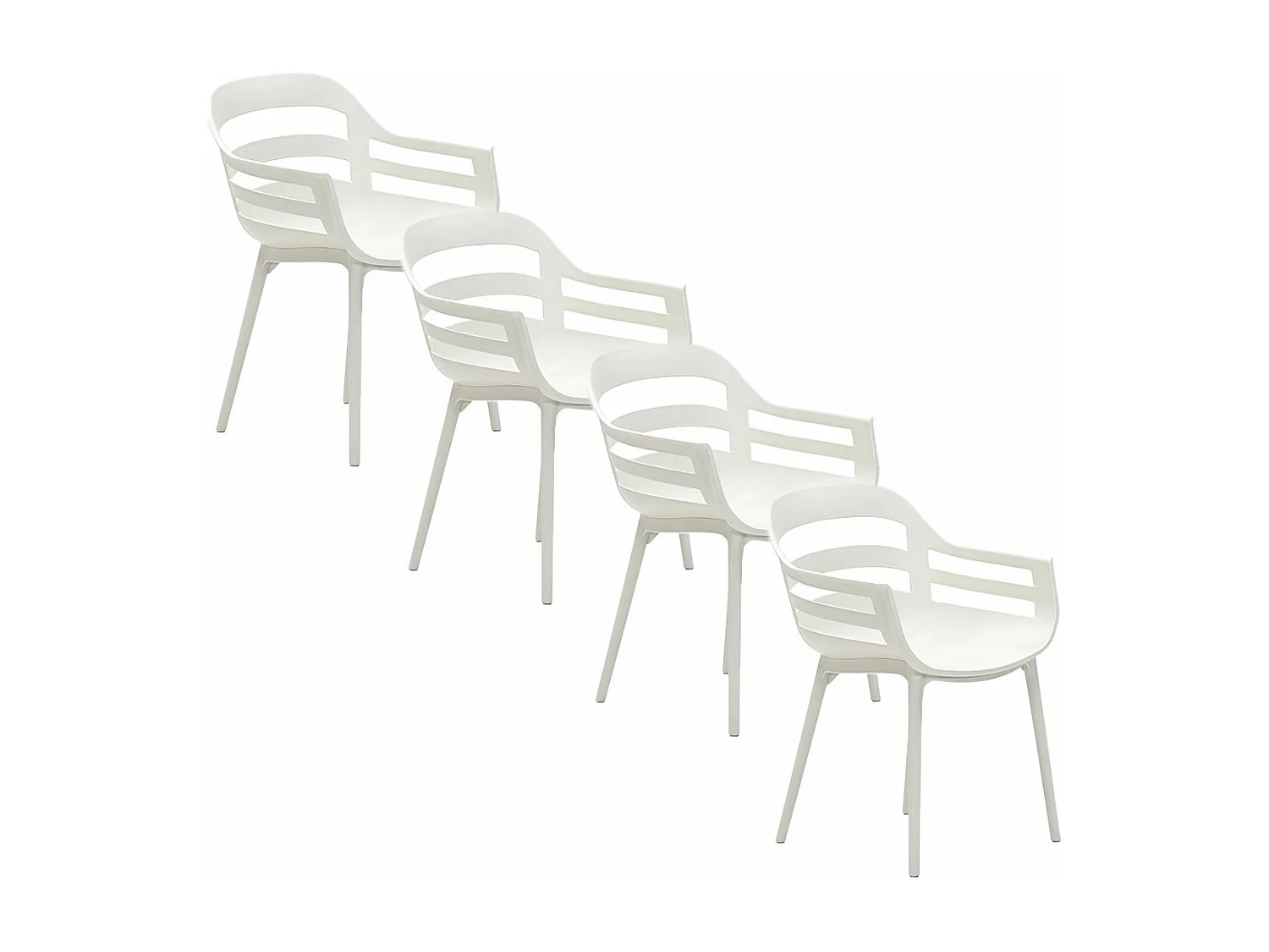 Chaise de jardin Garden Impressions Sunny sable 4 pièces