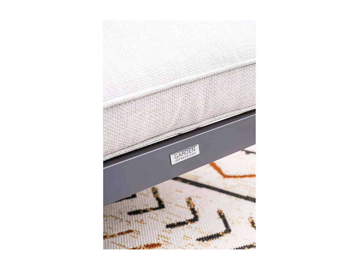 Garden Impressions Lora verstelbare loungestoel voetenbank