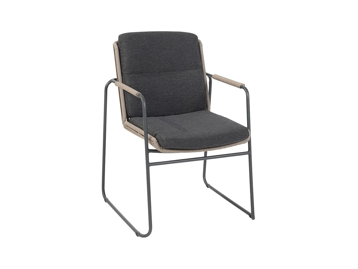 Parma Chaise de jardin Taste by 4 Seasons empilable taupe