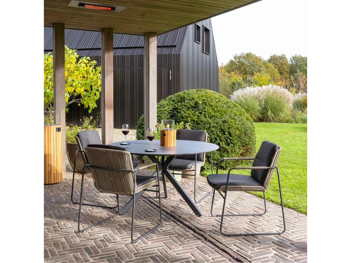 Taste by 4 Seasons Parma stapelbare tuinstoel - taupe