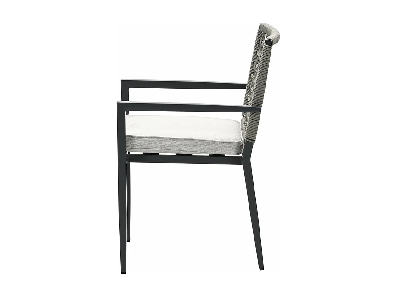 Chaise de jardin Garden Impressions Burela Taupe