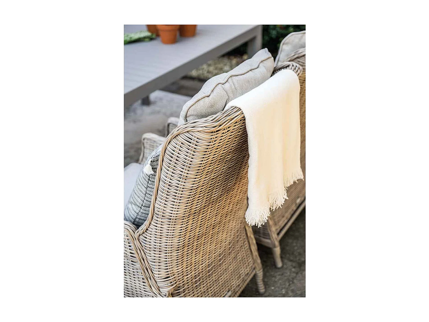 Chaise de jardin Garden Impressions Marbella - sable du désert réglable