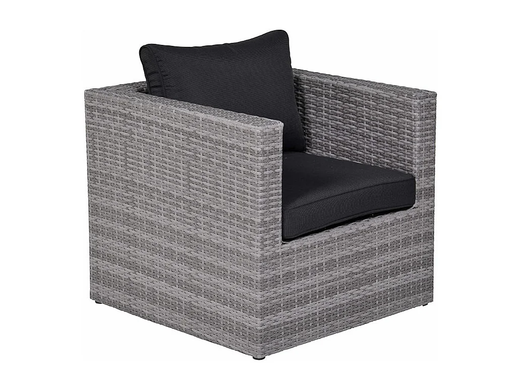 Chaise longue de jardin Garden Impressions Lyon Reflex noir