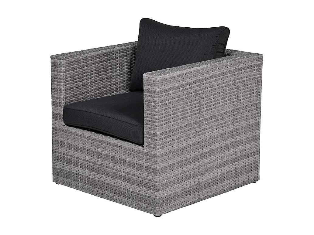 Chaise longue de jardin Garden Impressions Lyon Reflex noir