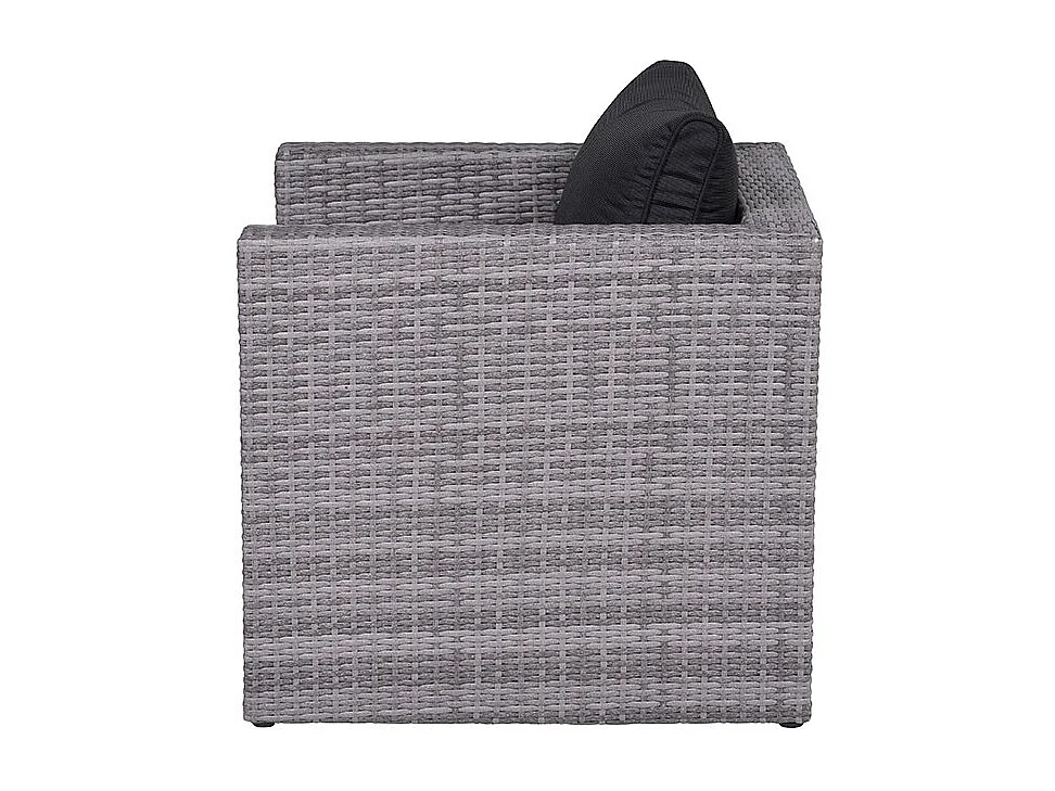 Chaise longue de jardin Garden Impressions Lyon Reflex noir