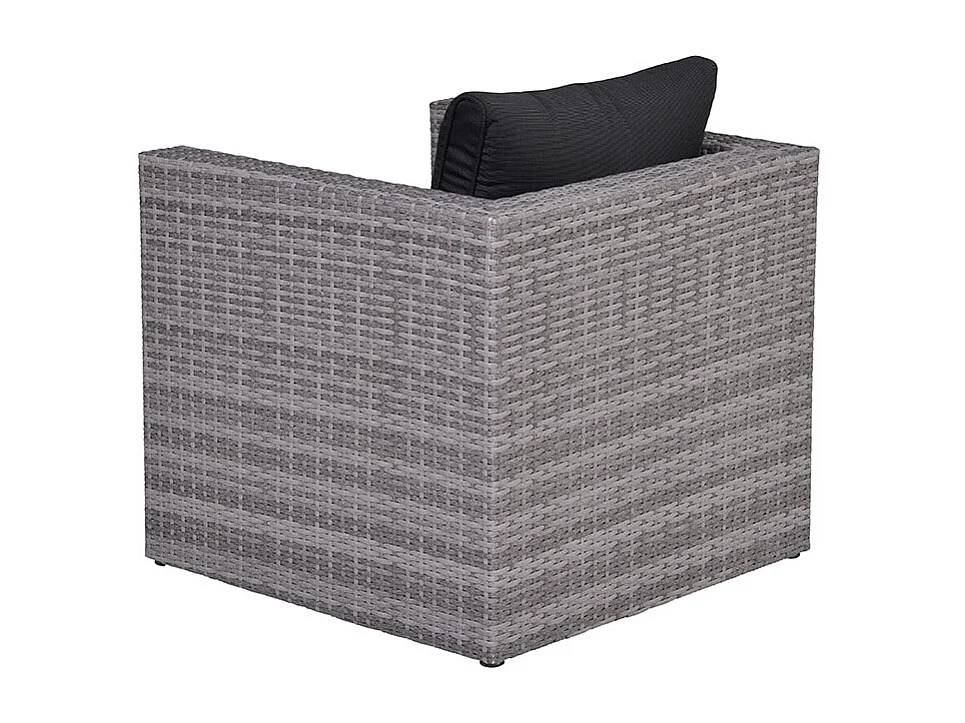 Chaise longue de jardin Garden Impressions Lyon Reflex noir