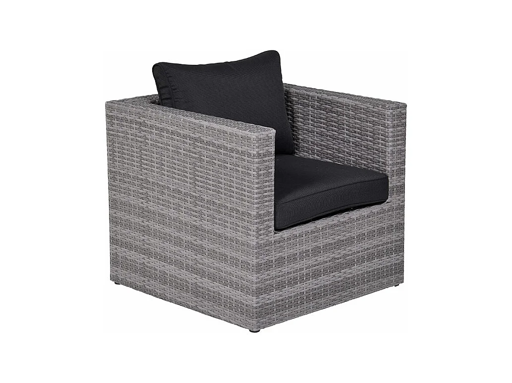 Chaise longue de jardin Garden Impressions Lyon Reflex noir