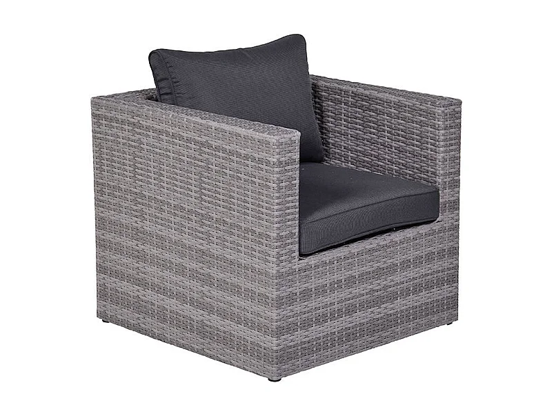 Chaise longue de jardin Garden Impressions Lyon Reflex noir