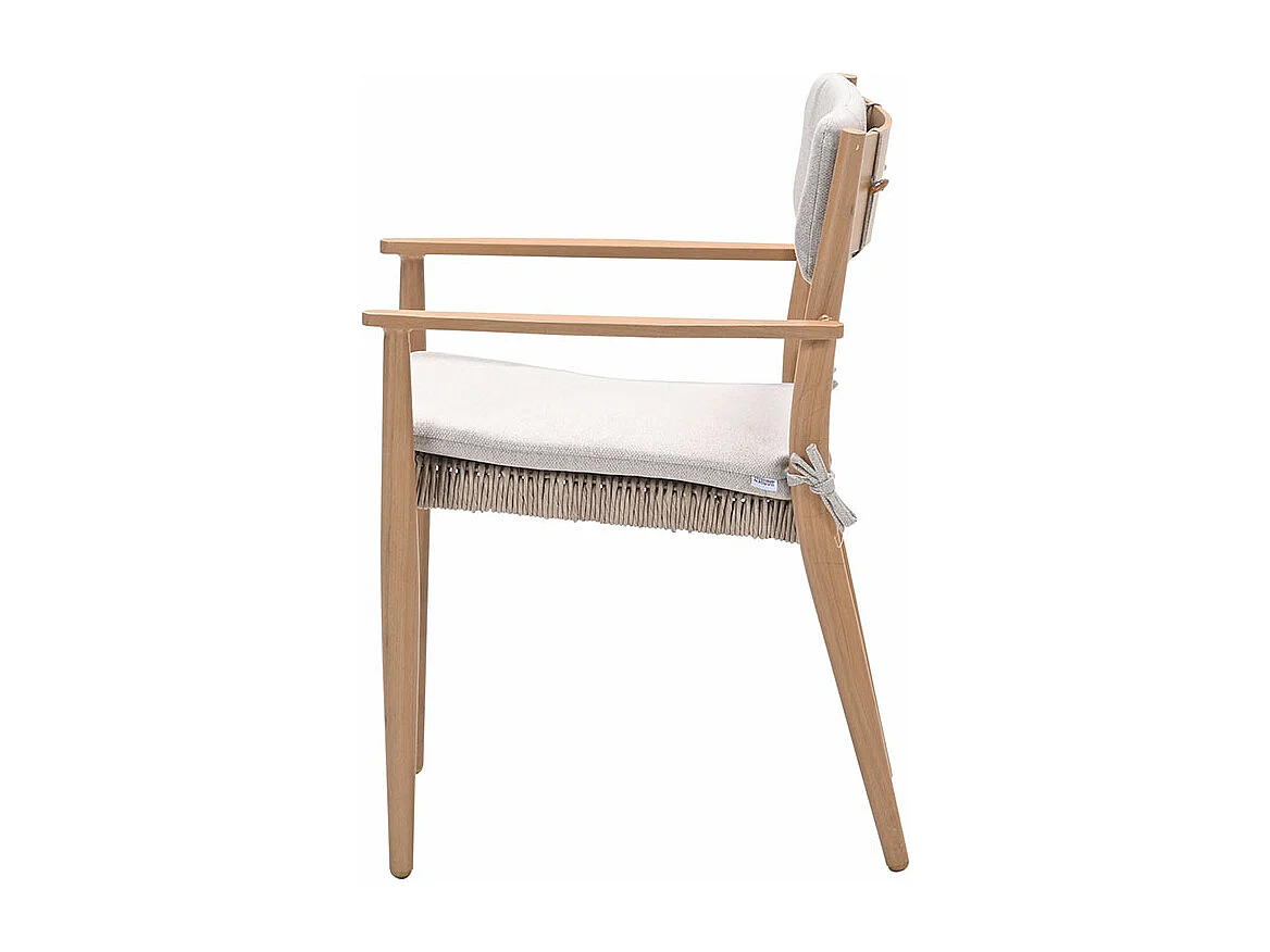 Chaise de jardin Garden Impressions Lily en teck clair - 2 pièces