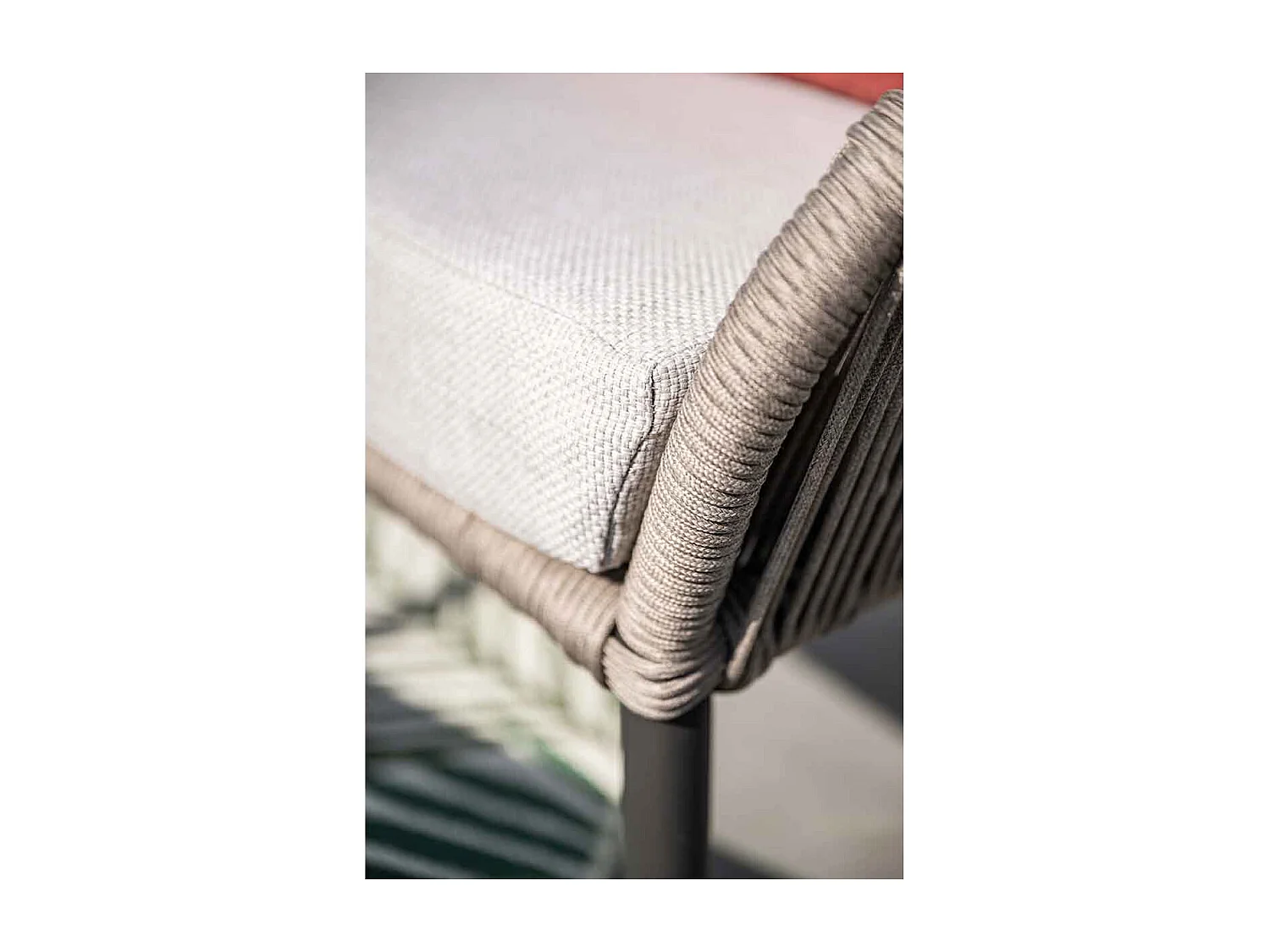 Garden Impressions Bentong loungestoel incl voetenbank - taupe