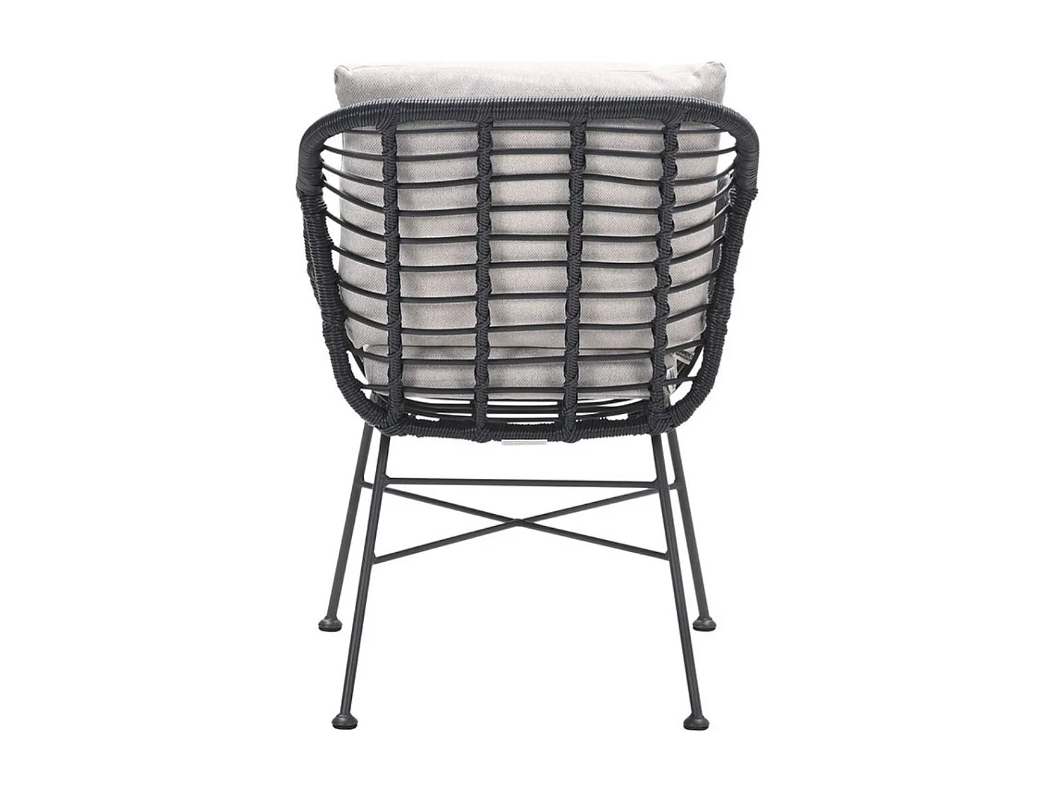 Chaise de jardin Garden Impressions Lucas - noir