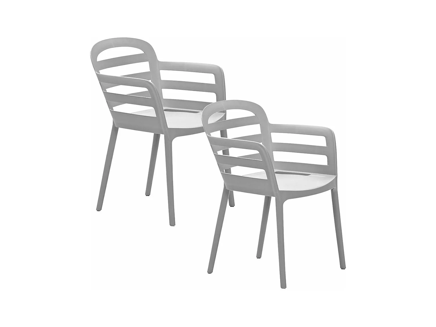 Chaise de jardin Garden Impressions Mira olive 2 pièces