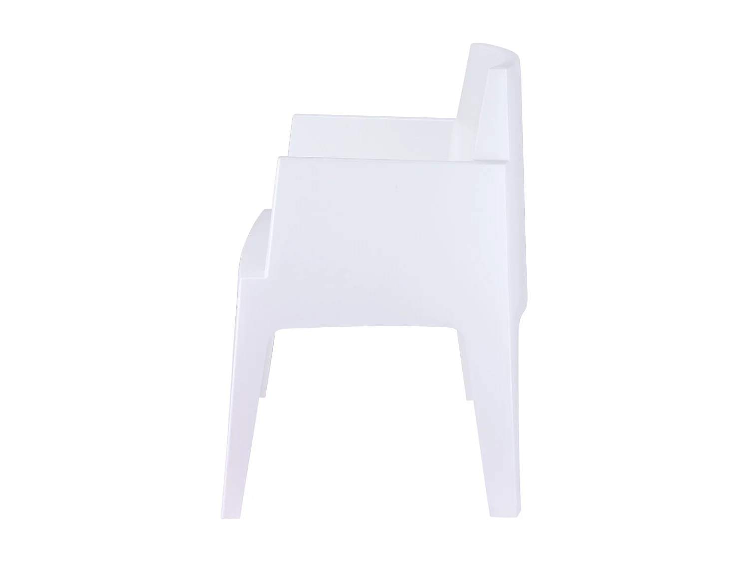 Garden Impressions tuinstoel Box the original wit - 2 stuks