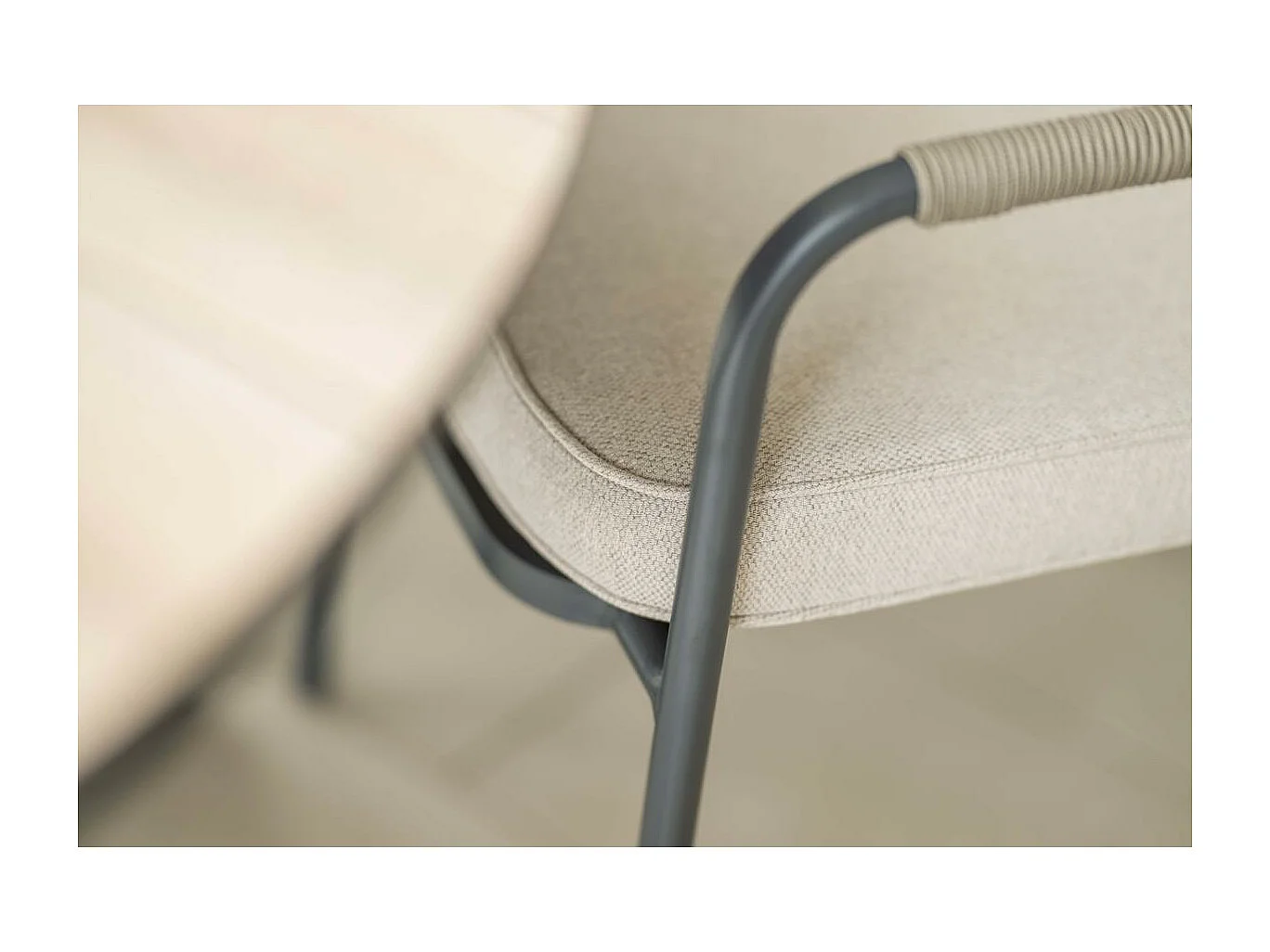 Chaise de jardin Garden Impressions Aleria taupe - 4 pièces