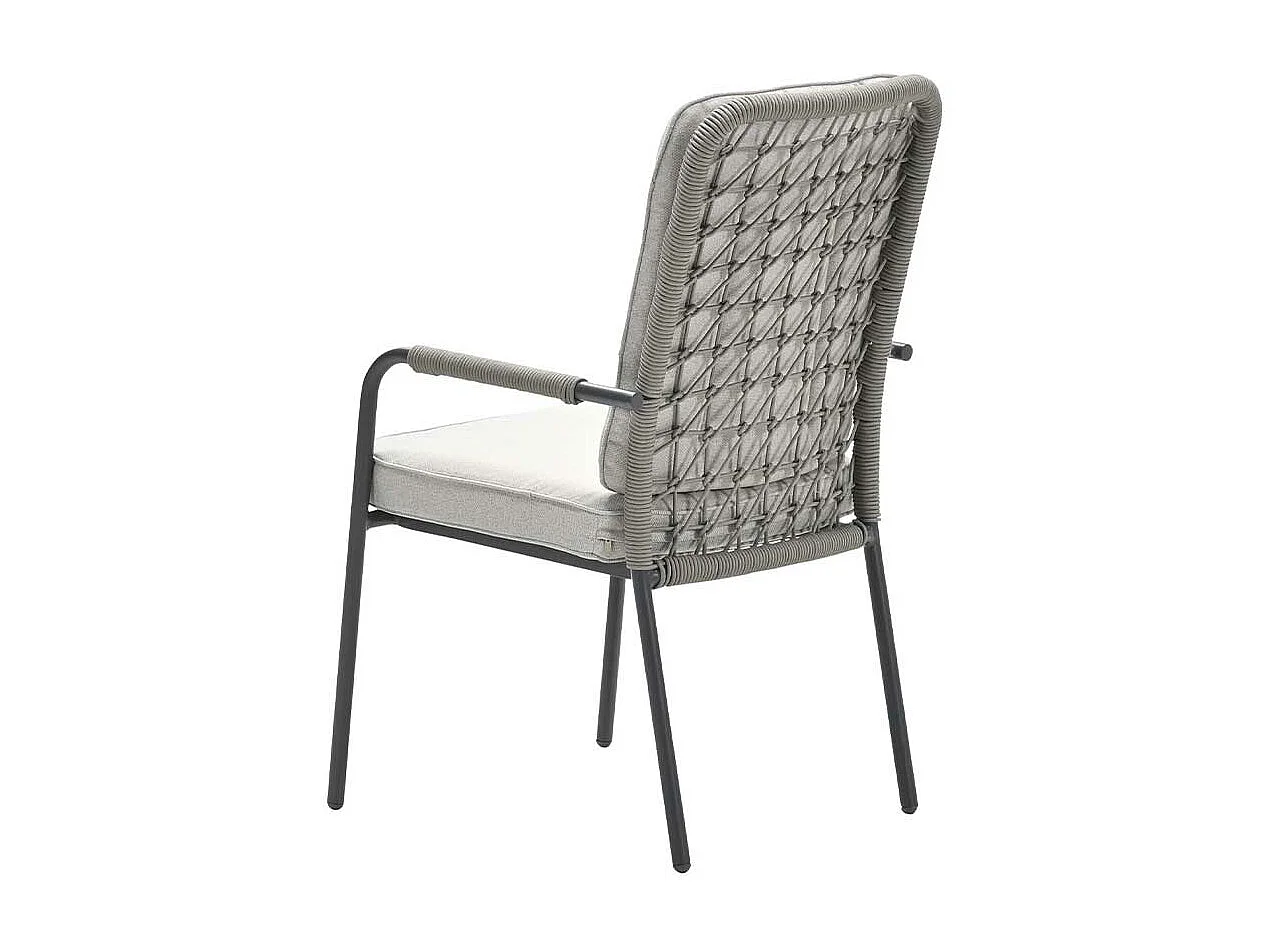 Chaise de jardin Garden Impressions Aleria taupe - 4 pièces