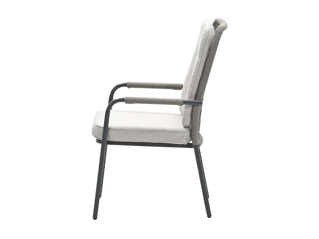 Chaise de jardin Garden Impressions Aleria taupe - 4 pièces