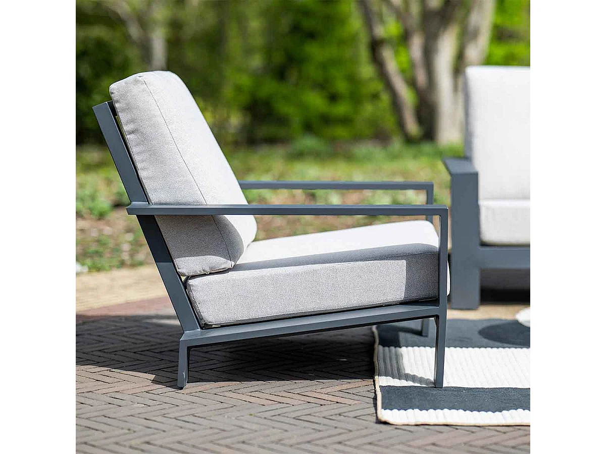 Chaise salon réglable Garden Impressions Coba Sable du désert