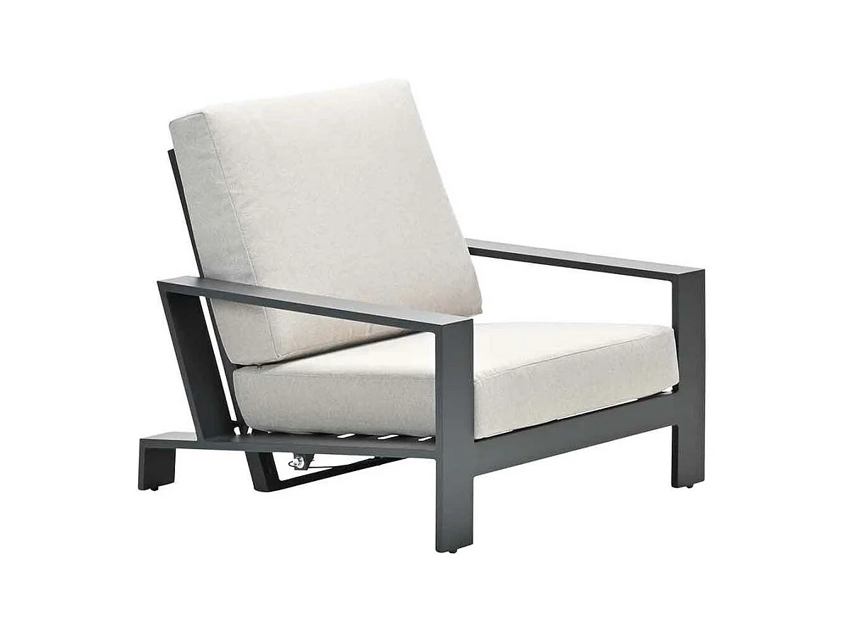 Chaise salon réglable Garden Impressions Coba Sable du désert