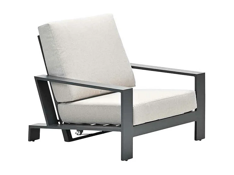 Chaise salon réglable Garden Impressions Coba Sable du désert