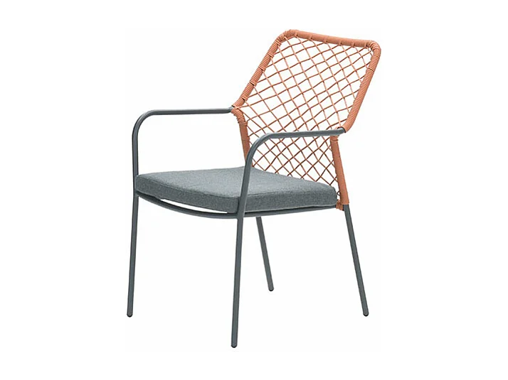 Garden Impressions Ross tuinstoel koper - 4 stuks