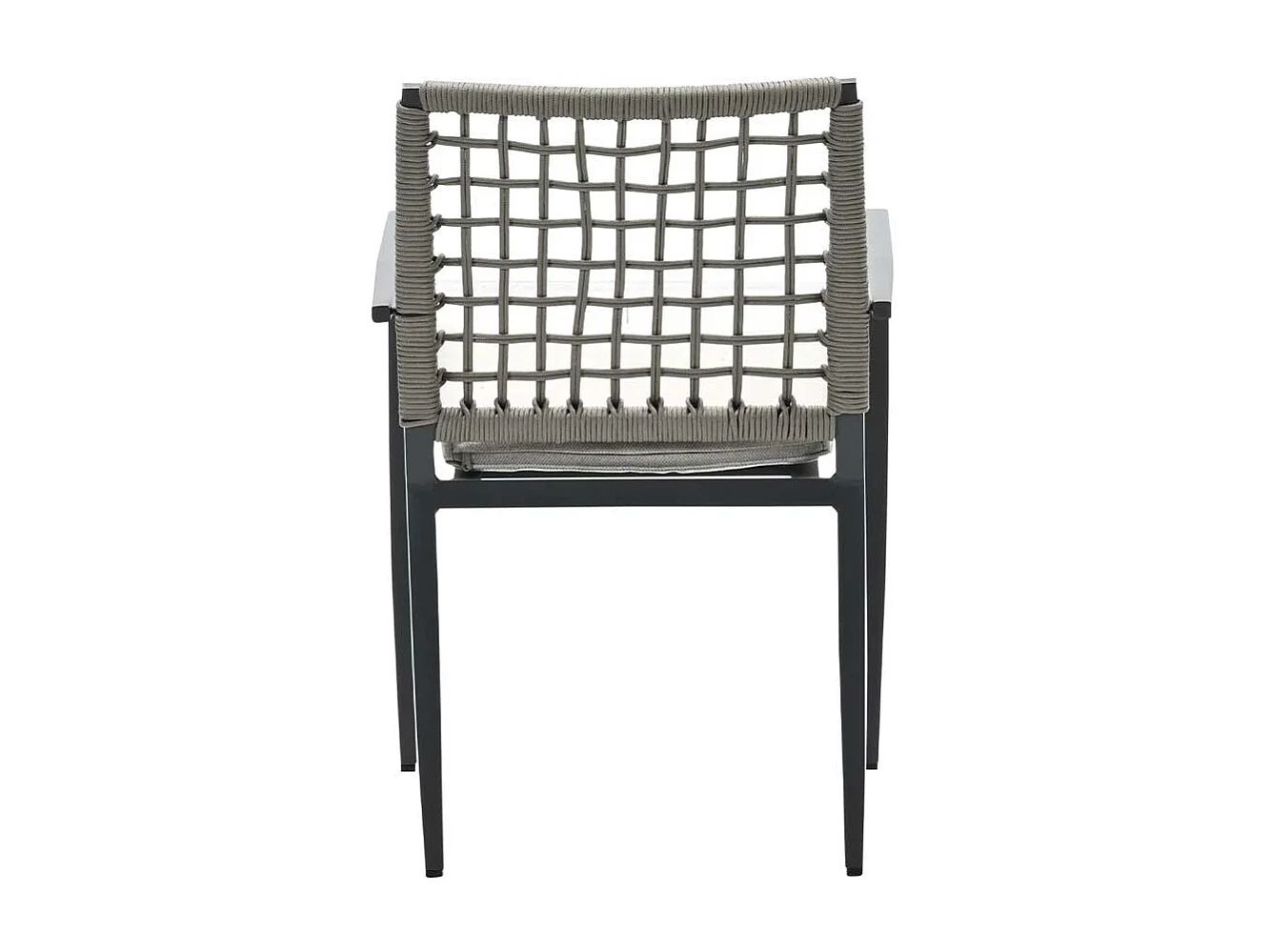 Chaise de jardin Garden Impressions Burela taupe - 2 pièces