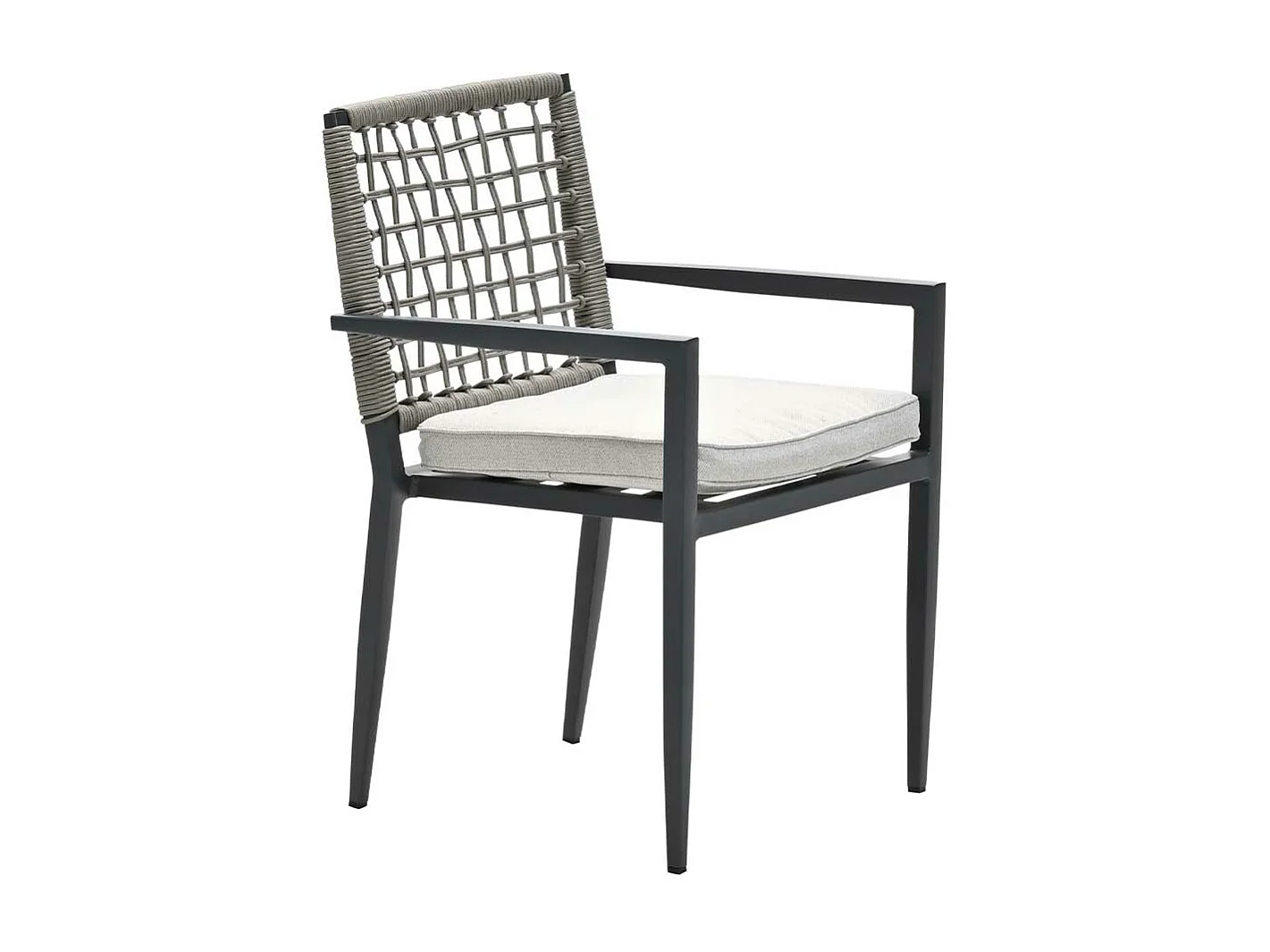 Chaise de jardin Garden Impressions Burela taupe - 2 pièces