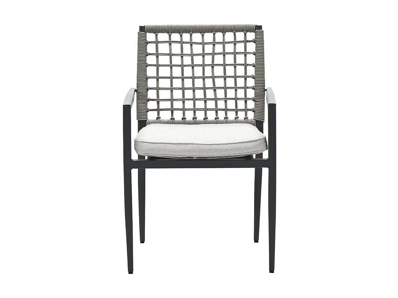 Chaise de jardin Garden Impressions Burela taupe - 2 pièces