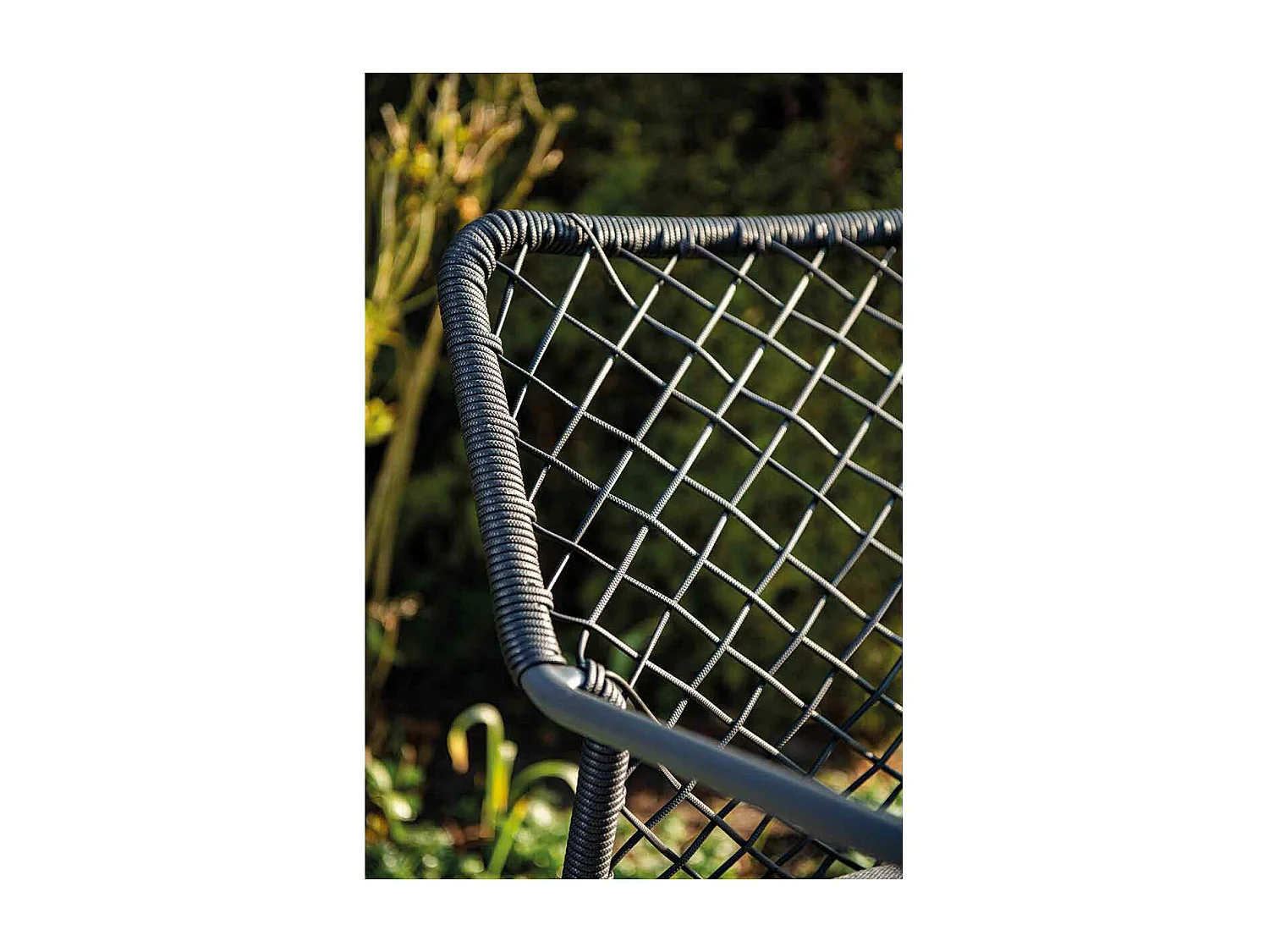 Chaise de jardin Garden Impressions Ross 4 pièces noir