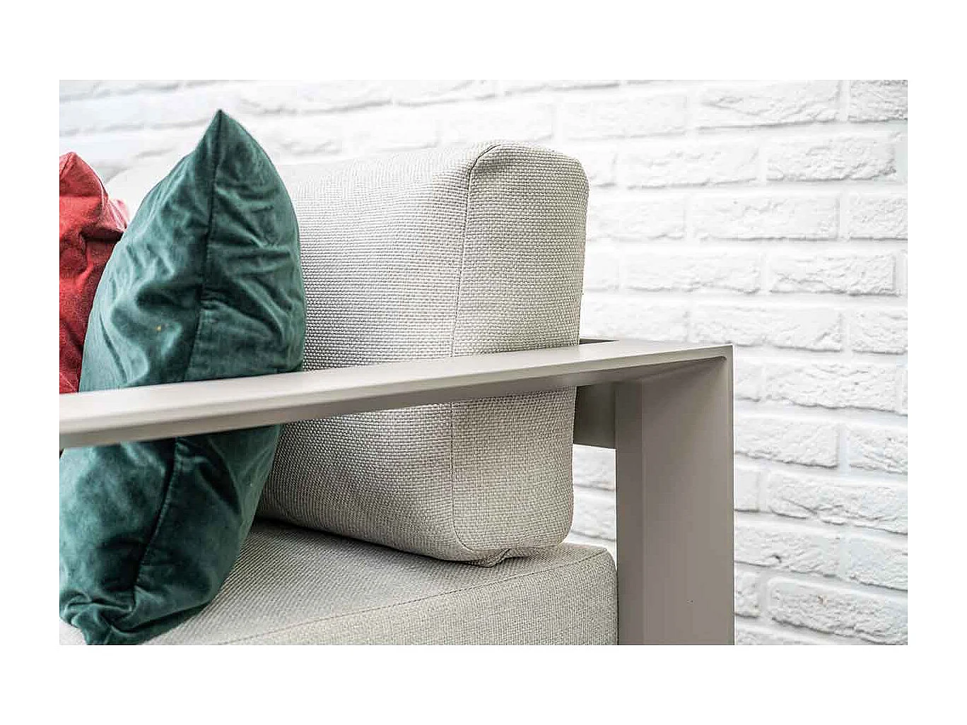 Chaise longue Garden Impressions Malacca - taupe