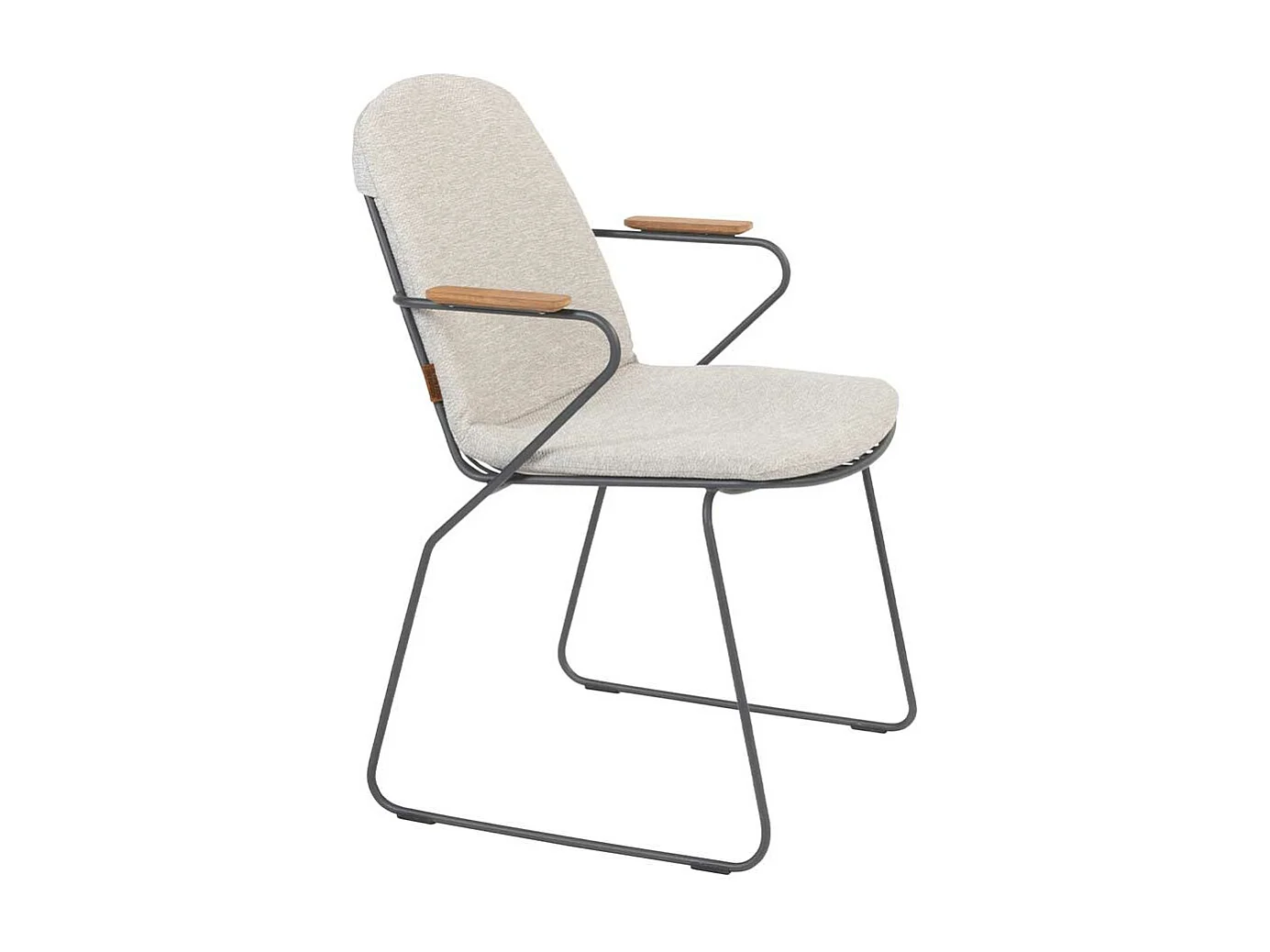 4 Seasons Outdoor Veneto stapelbare tuinstoel - antraciet