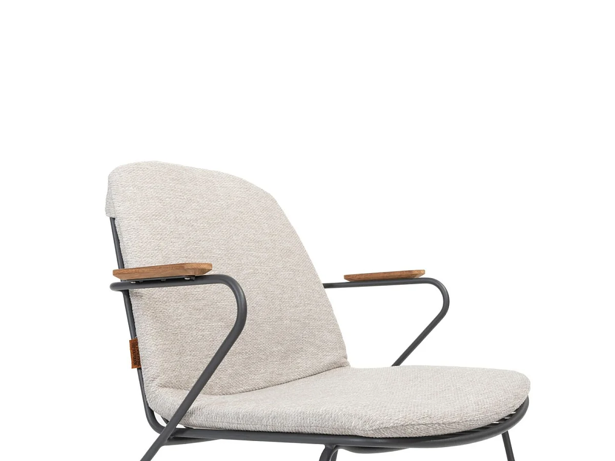 4 Seasons Outdoor Veneto stapelbare tuinstoel - antraciet