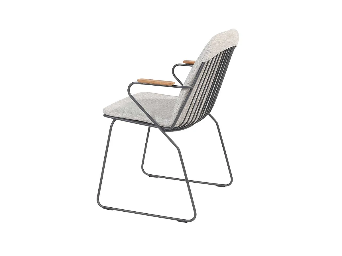4 Seasons Outdoor Veneto stapelbare tuinstoel - antraciet