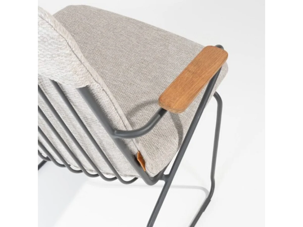 4 Seasons Outdoor Veneto stapelbare tuinstoel - antraciet
