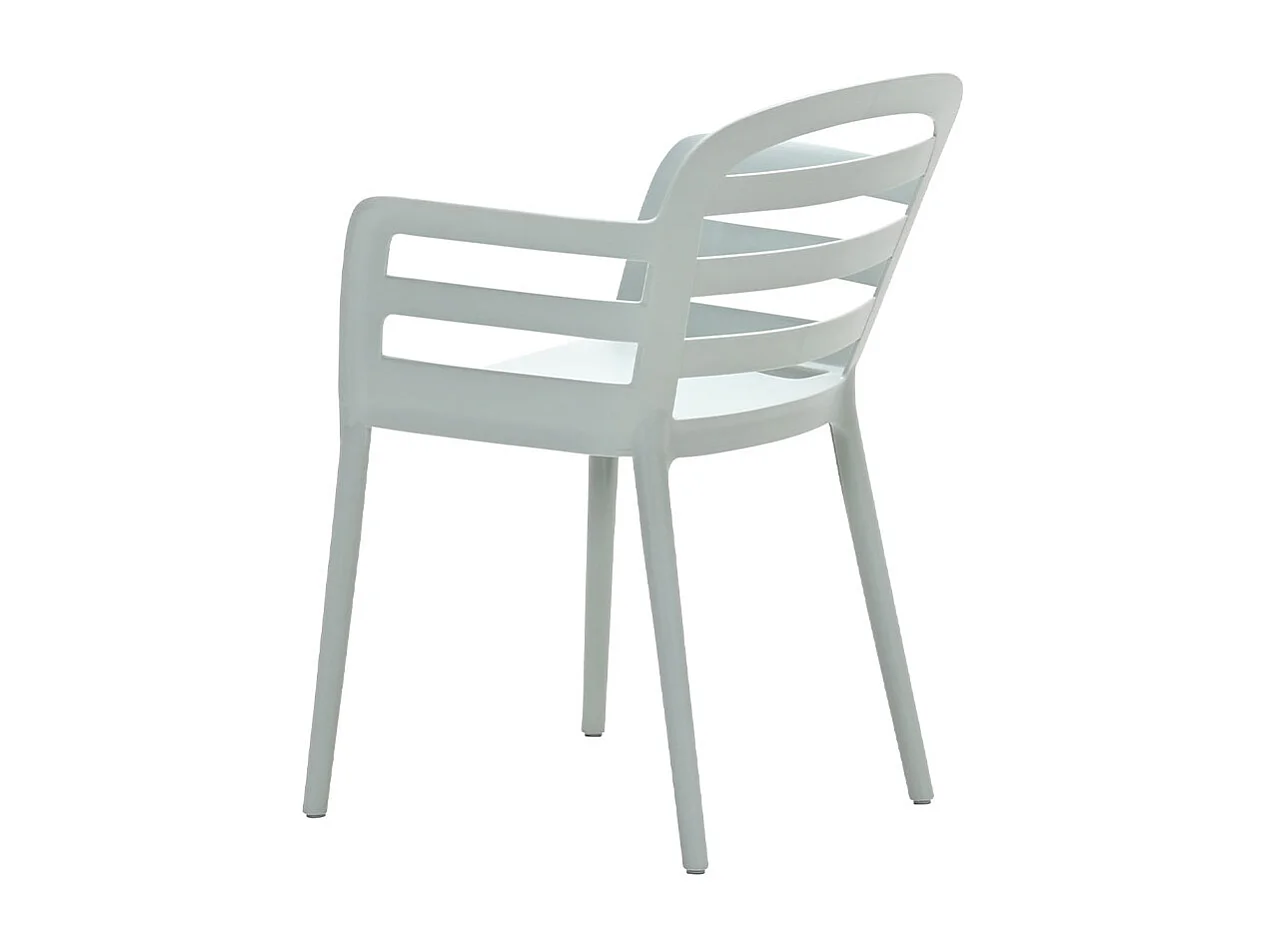 Garden Impressions Mira balkonset 3-delig - Faria tuintafel Ø60 cm - olijf