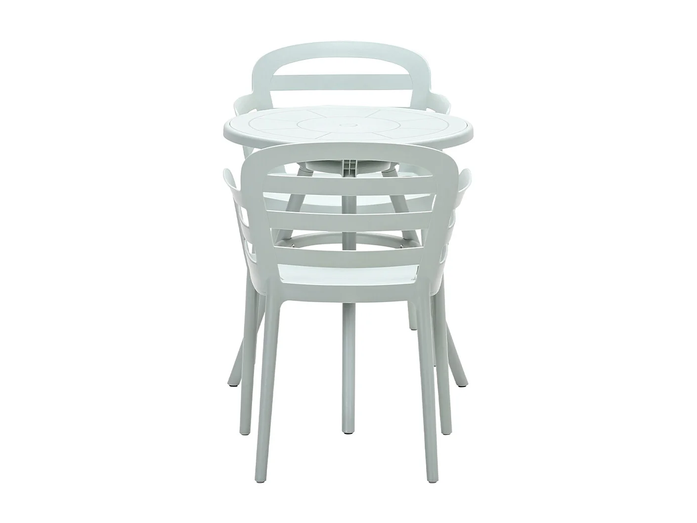 Ensemble de balcon Garden Impressions Mira 3-Piece - table de jardin Faria Ø60 cm Olive