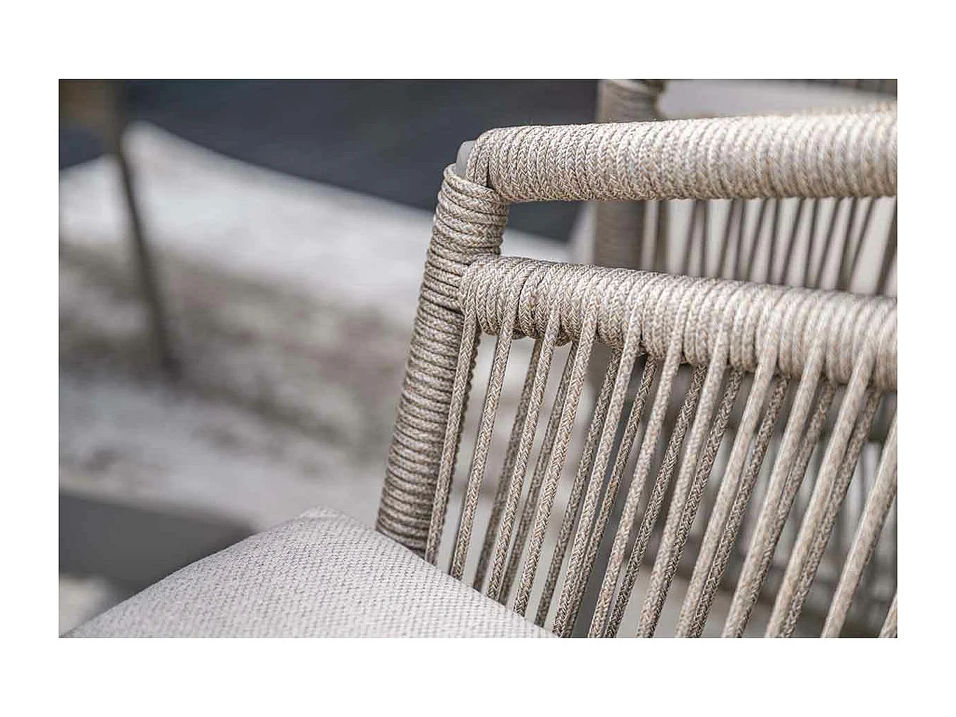 Garden Impressions Sorong tuinset 6-delig - Tulli tuintafel Ø148x75 cm - light teak vironwood