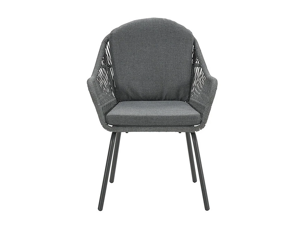 Ensemble de jardin Garden Impressions Yima 6-pièces Gris clair - table de jardin Tulli brun Ø148 cm