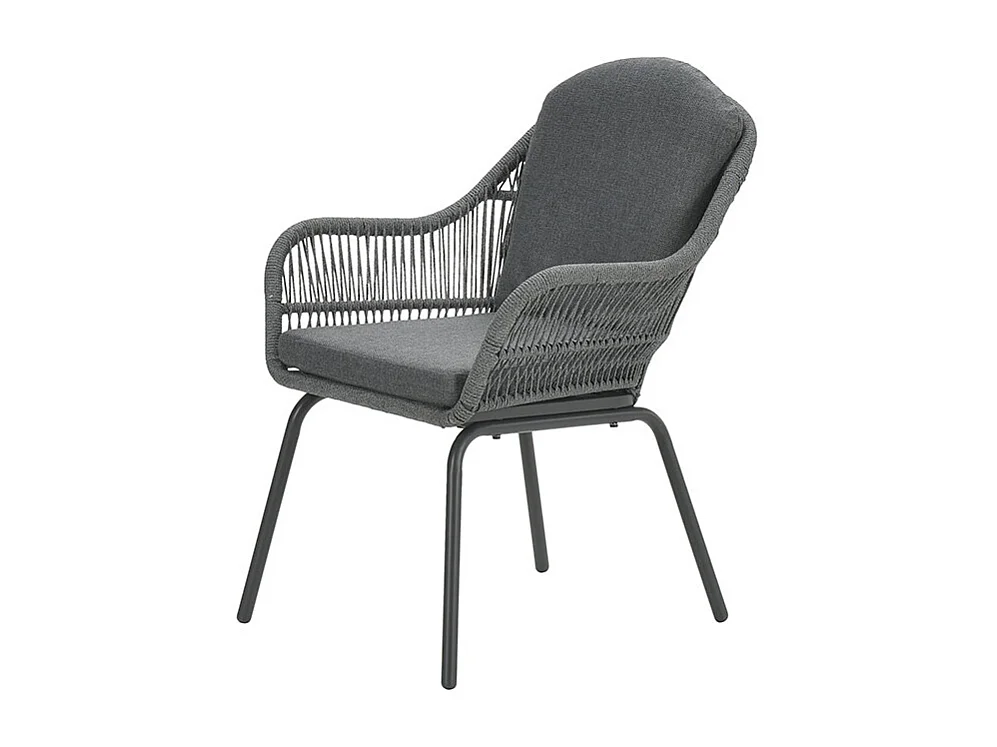 Ensemble de jardin Garden Impressions Yima 6-pièces Gris clair - table de jardin Tulli brun Ø148 cm