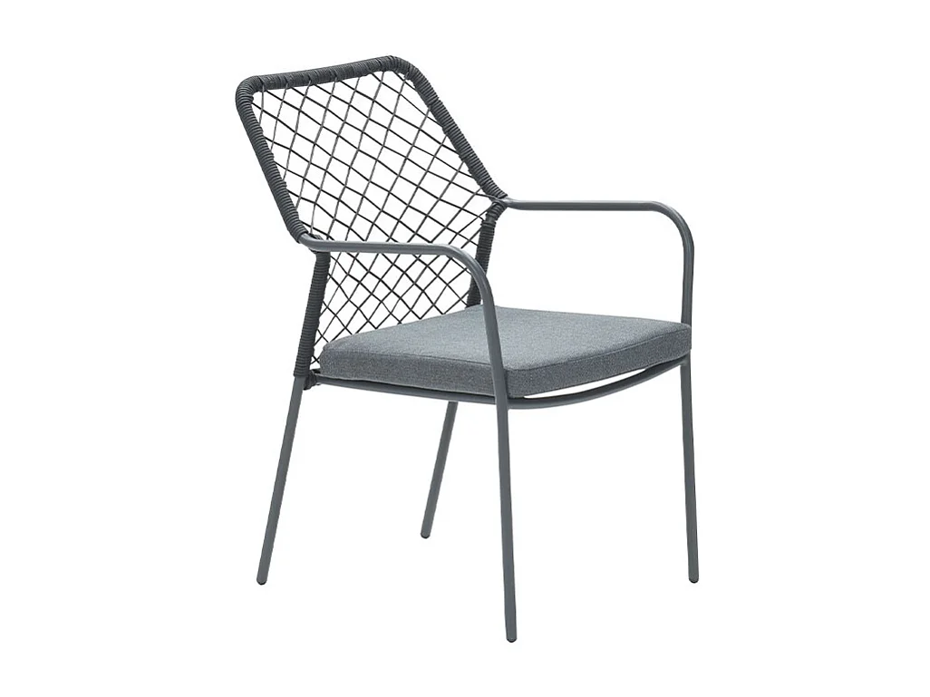 Garden Impressions Ross tuinset 7-delig zwart - Braga tuintafel 220x100 cm