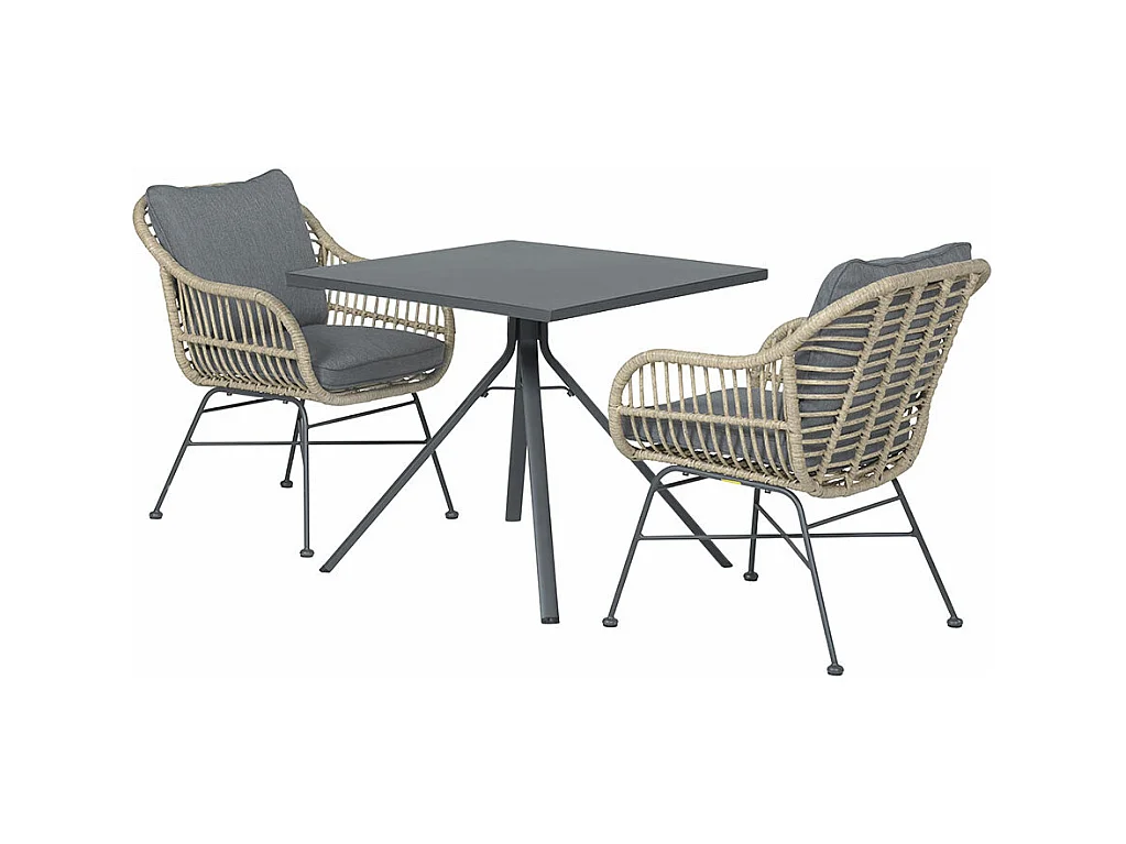 Garden Impressions Lucas - Rimini tuinset 3-delig retro stijl